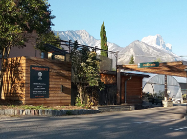 L'entrée de la hjardinerie